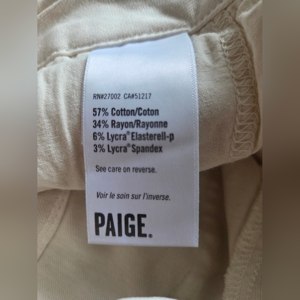 PAIGE Carly Cargo Wide-Leg Pants size 28 - Picture 8 of 9